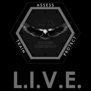 L.I.V.E Bandana Face Cover Design